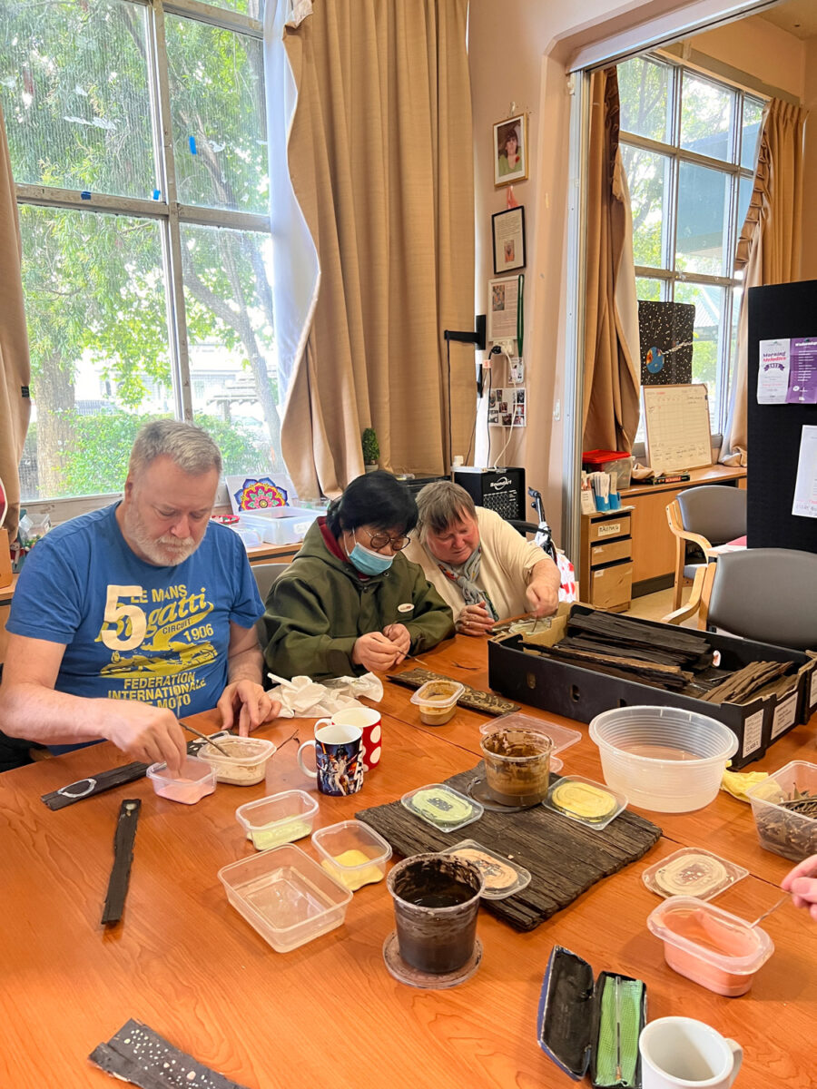 Workshop in progress.